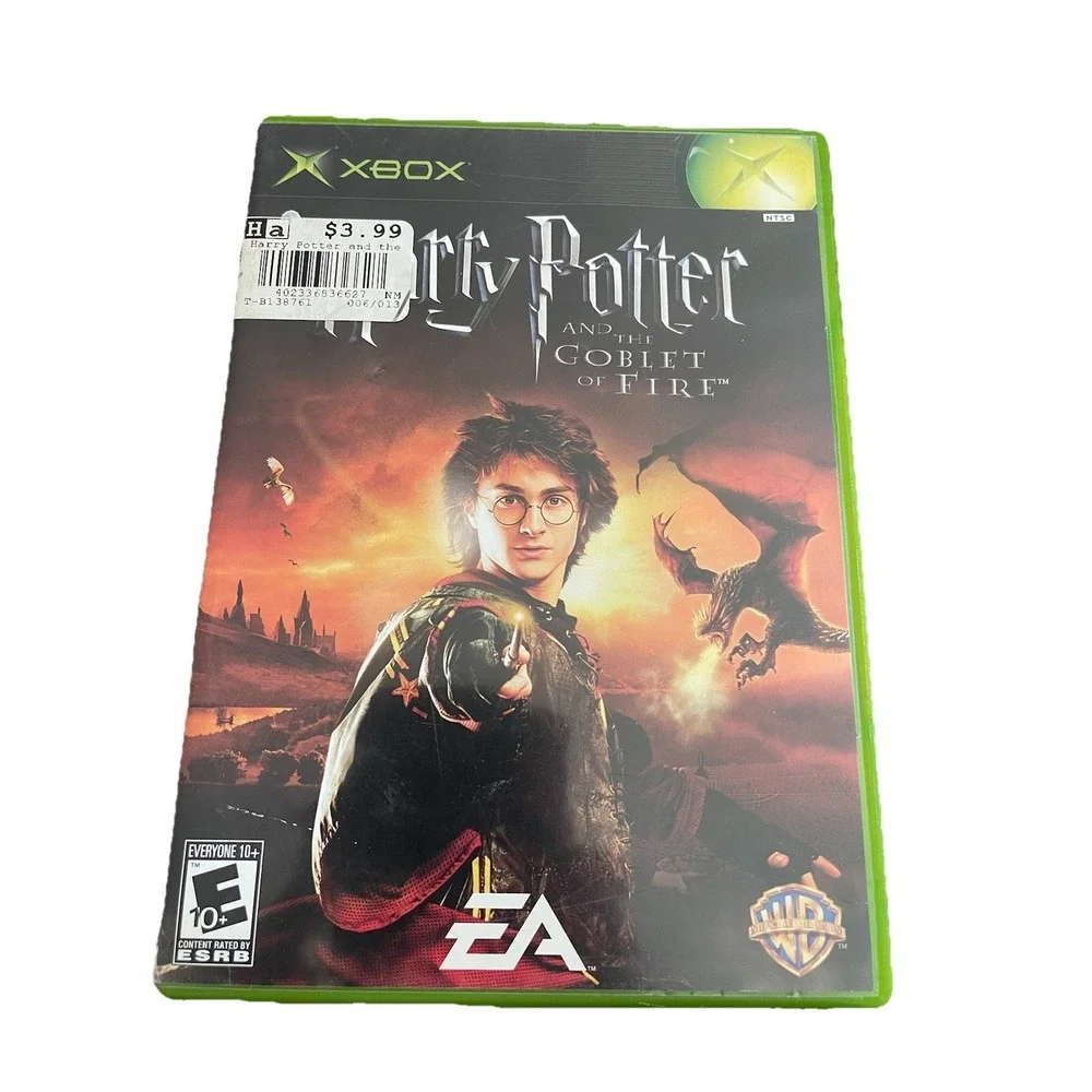 Harry Potter and the Goblet of Fire (Microsoft Xbox, 2005) With Manual